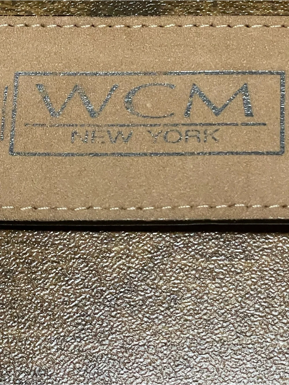 Vintage WCM New York Brown Leather Women’s Belt Size S NWOT